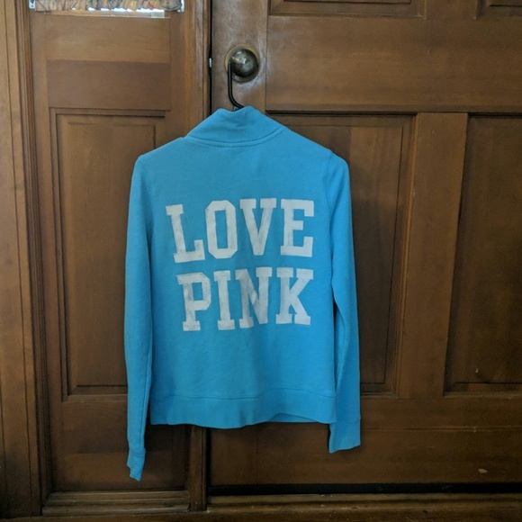 VS Pink Everyday Lounge Quarter Zip - Picture 2 of 2